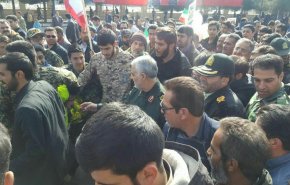 حضور سردار سلیمانی در راهپیمایی۲۲ بهمن در کرمان