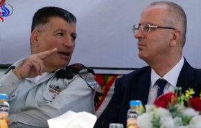 رئيس حكومة السلطة الفلسطينية يلتقي منسق أعمال الاحتلال الاسرائيلي