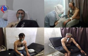بالصور؛مصابون بالسارين التركي في مشفى عفرين