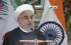 روحاني: نجني اليوم ثمار العلاقات الايرانية الهندية
