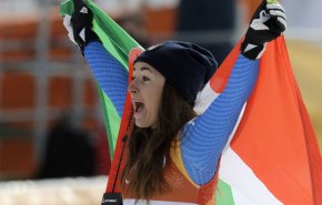 غوجيا اول ايطالية تحرز ذهبية الانحدار في التزلج الالبي

