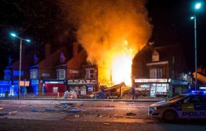 بريطانيا... انفجار ضخم في مدينة ليستر البريطانية+فيديو