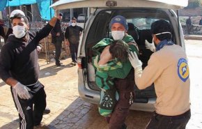 ظهور أعراض لاستخدام غاز الكلور بعد انفجار قرب دمشق