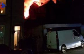 شاهد بالفيديو..انفجار وحريق بمدينة ليستر وسط انجلترا ومقتل 4 أشخاص
