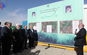 إفتتاح مشروع الحزام الأخضر أطراف طهران بمساحة 1200 هكتار