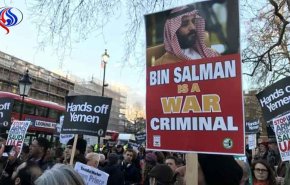 تظاهرة ضد بن سلمان في لندن..  وهذا ما فعله لتحسين صورة السعودية! 