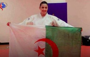 «نه» بزرگ  جودوکار زن الجزایری به رژیم غاصب صهیونیستی