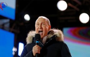 بوتين يشكر الناخبين بعد فوزه في الانتخابات