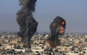 حمله هوایی ارتش اشغالگر به جنوب غزه