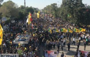 تجمع بزرگ مخالفت با آل سعود در بغداد