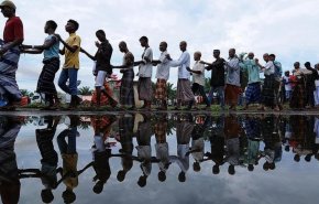 مسلمي الروهينغا تحت رحمة الامطار الموسمية في بنغلادش