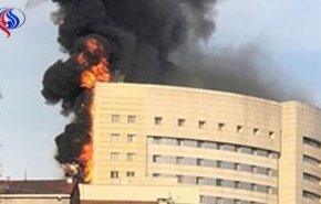 آتش‌سوزی گسترده در یکی از بیمارستان‌های استانبول