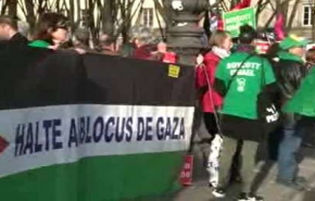 تجمع ضد صهیونیستی و سعودی در پاریس
