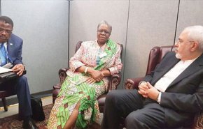 رایزنی ظریف و وزیر خارجه نامیبیا
