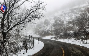 بارش برف و باران بهاری در ۱۸ استان کشور