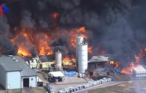 جرحى وعمليات اجلاء بعد انفجار في محطة لتكرير النفط في الولايات المتحدة
