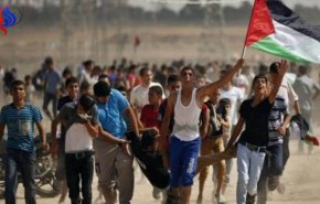 حضور گسترده فلسطینیان در راهپیمائی جمعه جوانان انقلابی