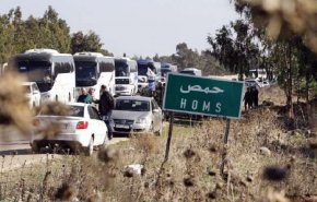 عناصر تروریستی ریف شمالی حمص را تخلیه می‌کنند
