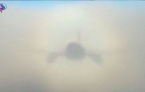 فيديو مرعب.. طائرة تصطدم بظل اخرى على ارتفاع كبير