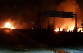 دفاعات سوريا تسقط صواريخ اسرائيلية بمحيط دمشق 


