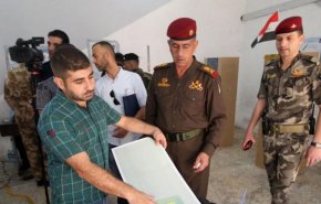 پایان رای گیری از نیروهای مسلح عراق 