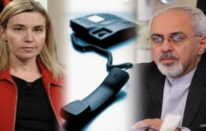 رایزنی تلفنی موگرینی با وزیر امور خارجه جمهوری اسلامی ایران