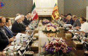 الرئيس السريلانكي يدعو الى تطوير العلاقات والتعاون الاقتصادي مع ايران