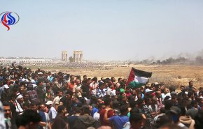 ماكرون يدين عنف الاحتلال الاسرائيلي ضد متظاهري غزة