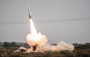 شلیک موشک از سامانه پدافند هوایی صیاد-۲ + عکس