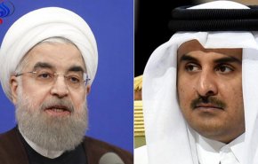 أمير قطر يهاتف روحاني..هذا ما دار بين الجانبين