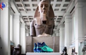 حذاء محمد صلاح في المتحف البريطاني