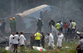 تحطم طائرة ركاب في مطار هافانا بكوبا بعد إقلاعها