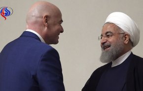 دعوت رسمی فیفا از روحانی برای حضور در افتتاحیه جام جهانی 