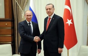 تماس تلفنی اردوغان و پوتین درباره سوریه و روابط دوجانبه