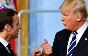 واکنش قاطع مکرون به تصمیم ترامپ برای جنگ تجاری با اروپا