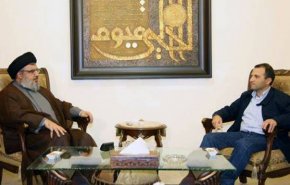 وزیر خارجه لبنان با نصرالله دیدار کرد