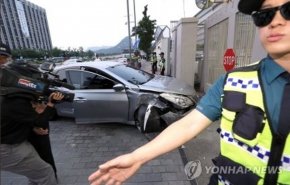 حمله یک خودرو به سفارت آمریکا در سئول