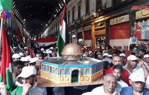 بالصور.. يوم القدس العالمي من سوق الحميدية إلى الجامع الأموي