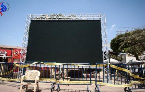 نصب أكبر شاشة عملاقة في العراق لمشاهدة مباريات كاس العالم