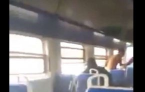 خروج مرعب لقطار ركاب عن سكته في مصر