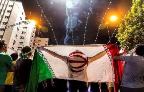 بالفيديو.. طهران على صفيح ساخن بعد فوز الفريق الإيراني بمونديال 2018