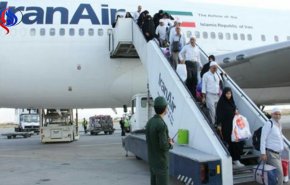 إنتقال الحجاج الإيرانيين إلى الديار المقدسة على متن طائرات ايرانية وسعودية