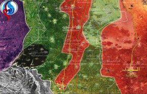 آغاز عملیات ارتش سوریه در ریف شرقی «درعا» از 3 محور + نقشه