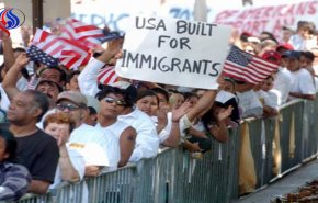 احتجاجات اميركية ضد سياسة ترامب بحق المهاجرين+فيديو