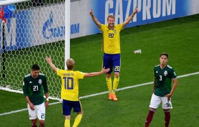 بالفيديو... أهداف مباراة السويد والمکسيك