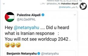 پاسخ دونده فلسطینی به نتانیاهو/ جواب ایرانی‌ها را نشنیدی؟ تو جام جهانی ۲۰۴۲ را نخواهی دید

