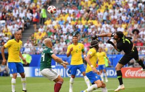 برزیل با غلبه بر مکزیک مسافر یک چهارم نهایی شد
