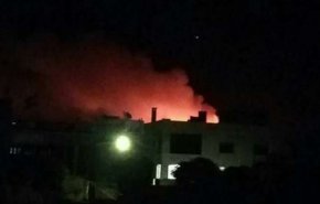 انفجار انبار مهمات در شمال استان حماه سوریه
