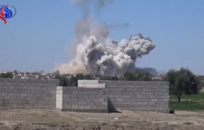 بالفيديو، مجزرة مروعة للتحالف الدولي في البوكمال السورية
