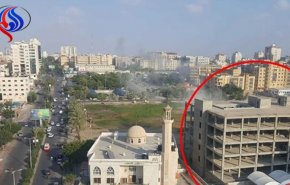 فيديو وصورة.. استشهاد طفلين جراء استهداف مبنى الكتيبة غرب غزة